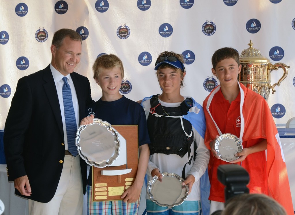 Winners of the 2012 Renaissance Re Junior Gold cup © Talbot Wilson